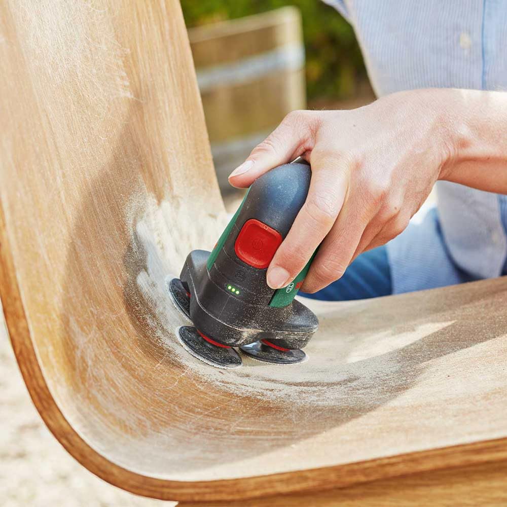Bosch EasyCurvSander 12 Levigatrice Batteria Corpo Senza Batteria