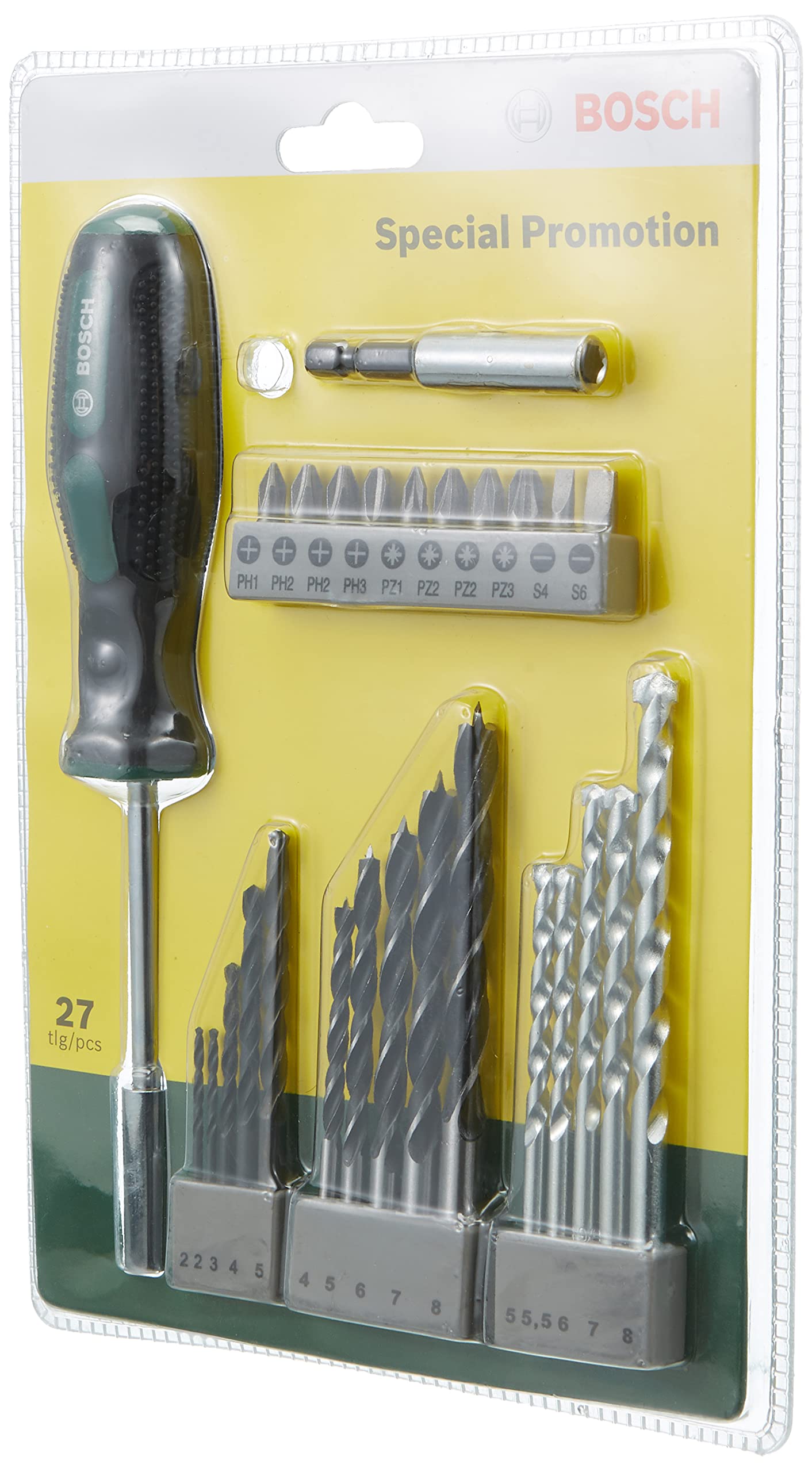 Bosch 2607017201 Set Inserti Avvitamento Pick & Click
