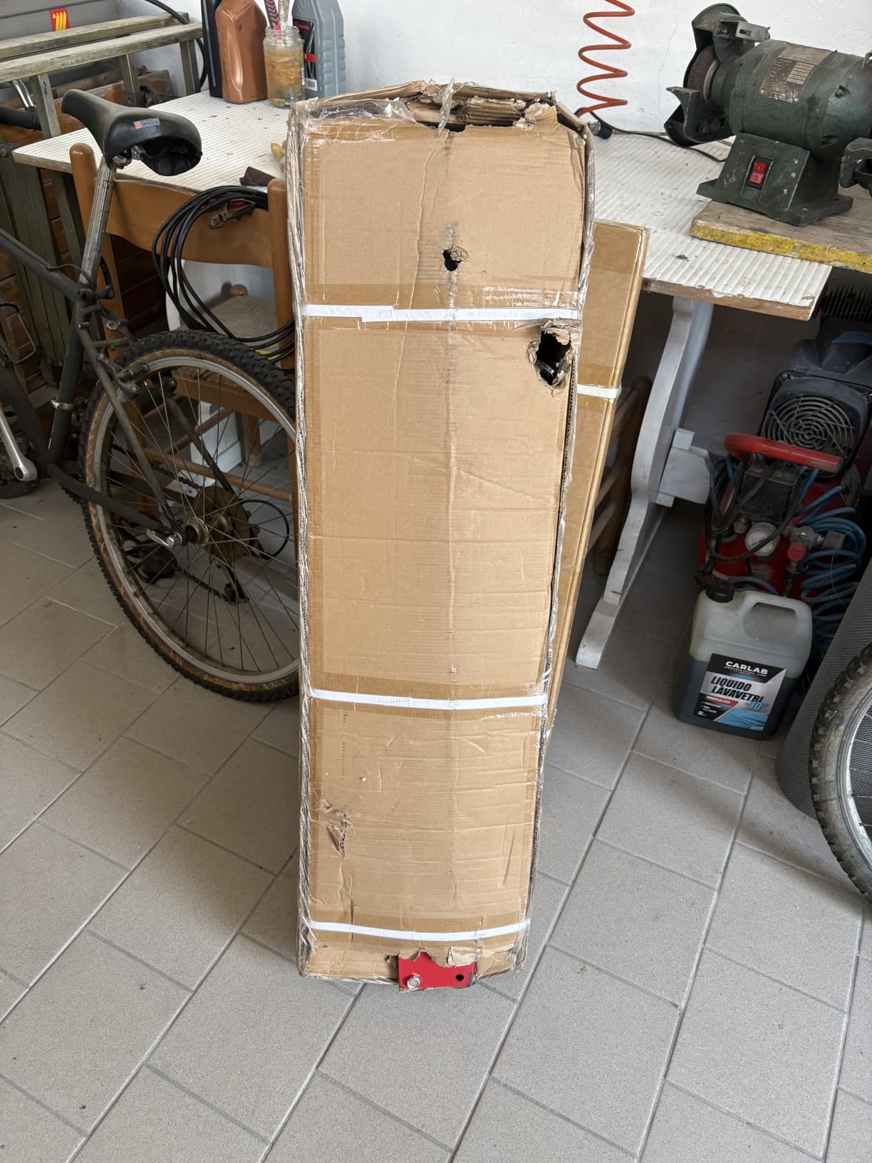 Wiltec Sollevatore da Fossa 110-190 cm 500 kg Idraulico