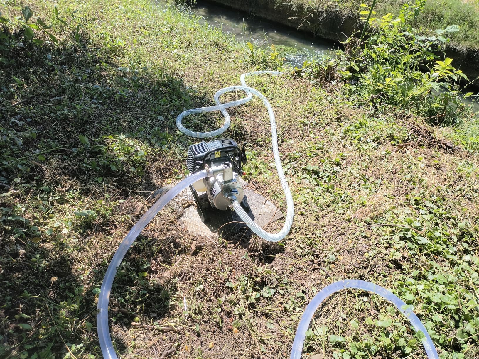 Wiltec Motopompa Benzina 1kW 8000 l/h 30 m