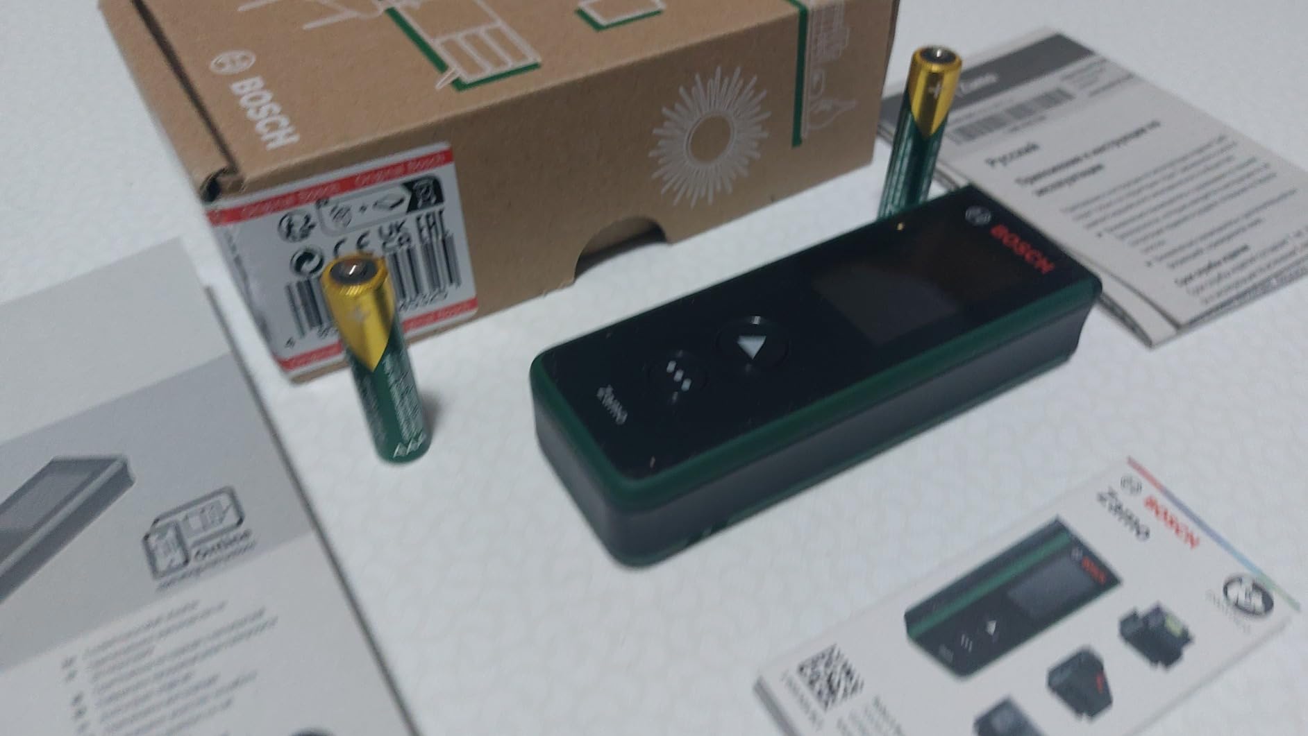 Bosch Zamo Misuratore Laser 25 m Area con Memoria