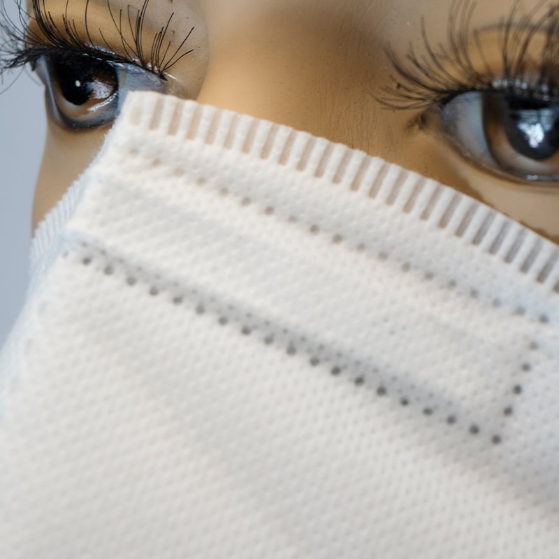 Bormann maschera protezione FFP1 pieghevole antipolvere