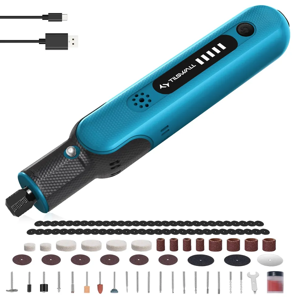 Tilswall Utensile Multifunzione 8V 25000 giri/min 105 pz
