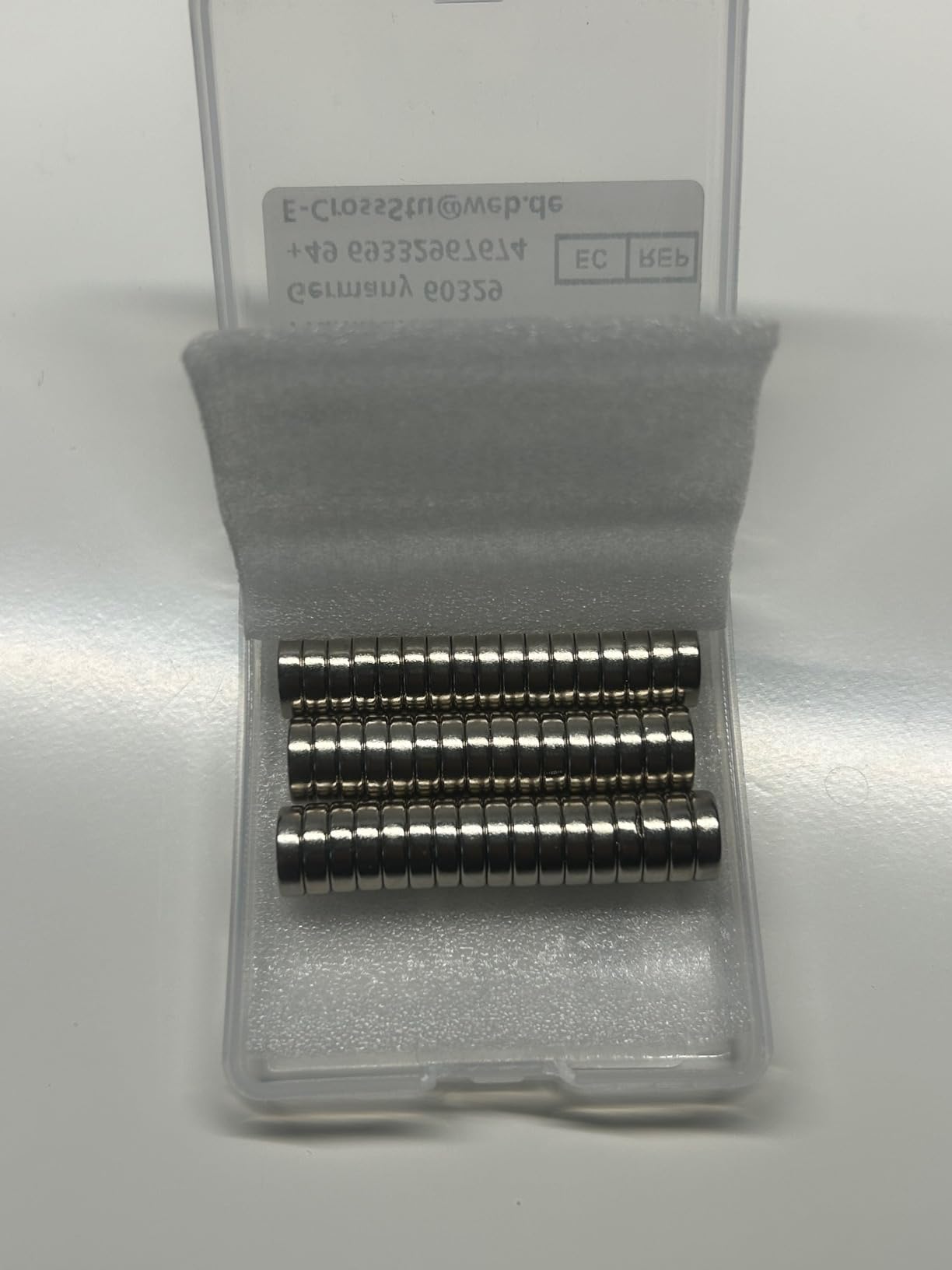 Wzone Magneti Neodimio 6x3mm 80 Pezzi forti