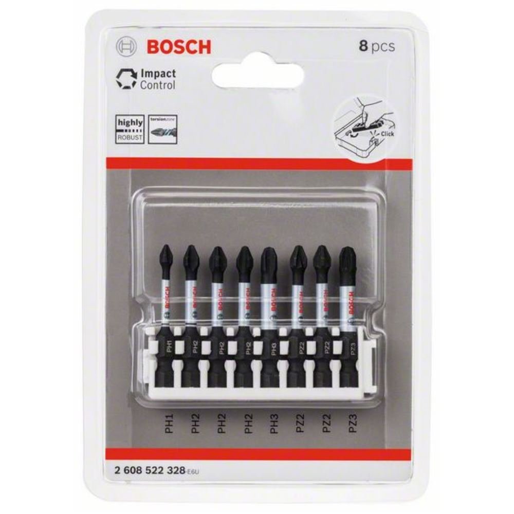 Bosch Professional 2608522329 Bit Torx 50 mm 8 pezzi