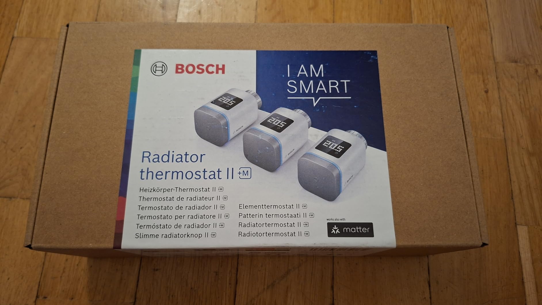 Bosch Termostato Radiatore II [+M] intelligente set 3 pezzi