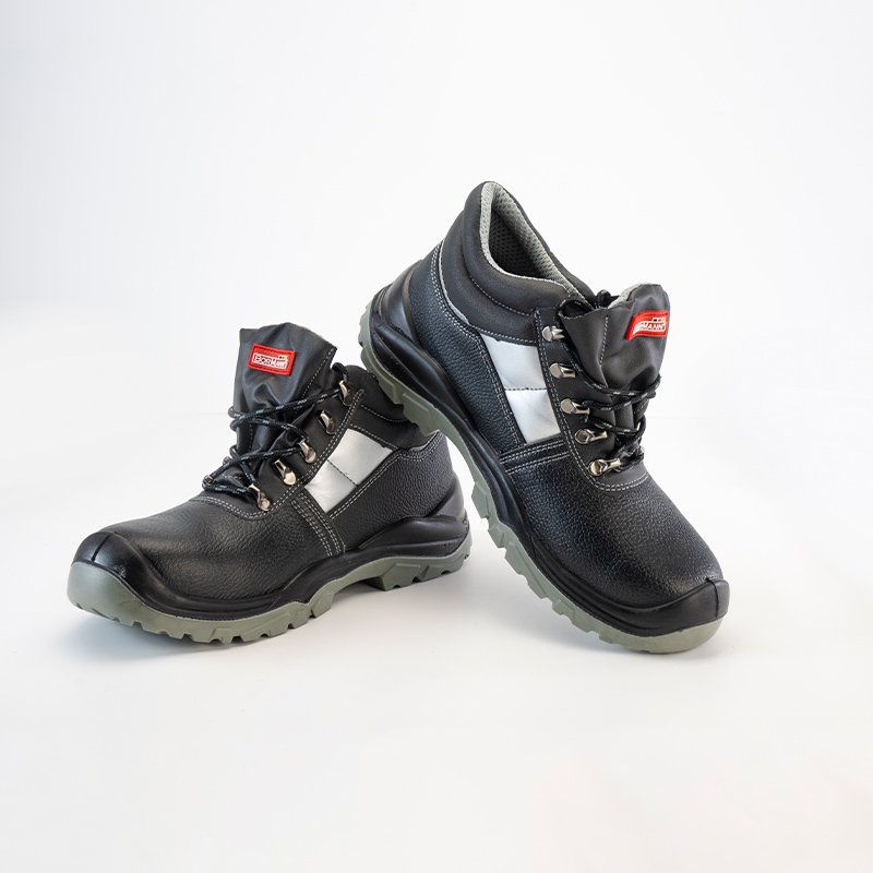 Bormann Alaska S3 scarponi sicurezza pelle nera 41