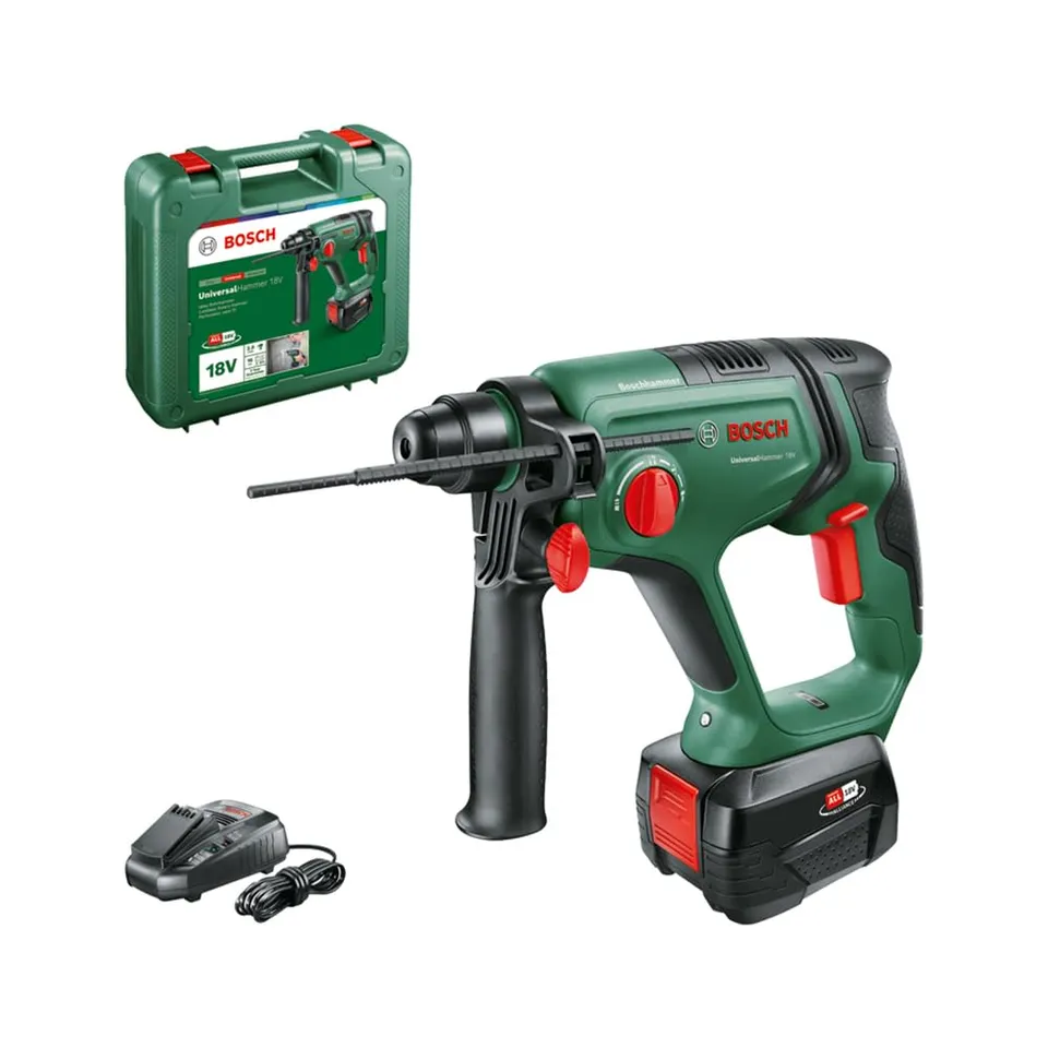 Bosch UniversalHammer 18V Martello Perforatore Set 4,0Ah