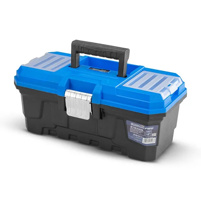 Bormann Pro Wolf cassetta attrezzi 33 cm con vano superiore