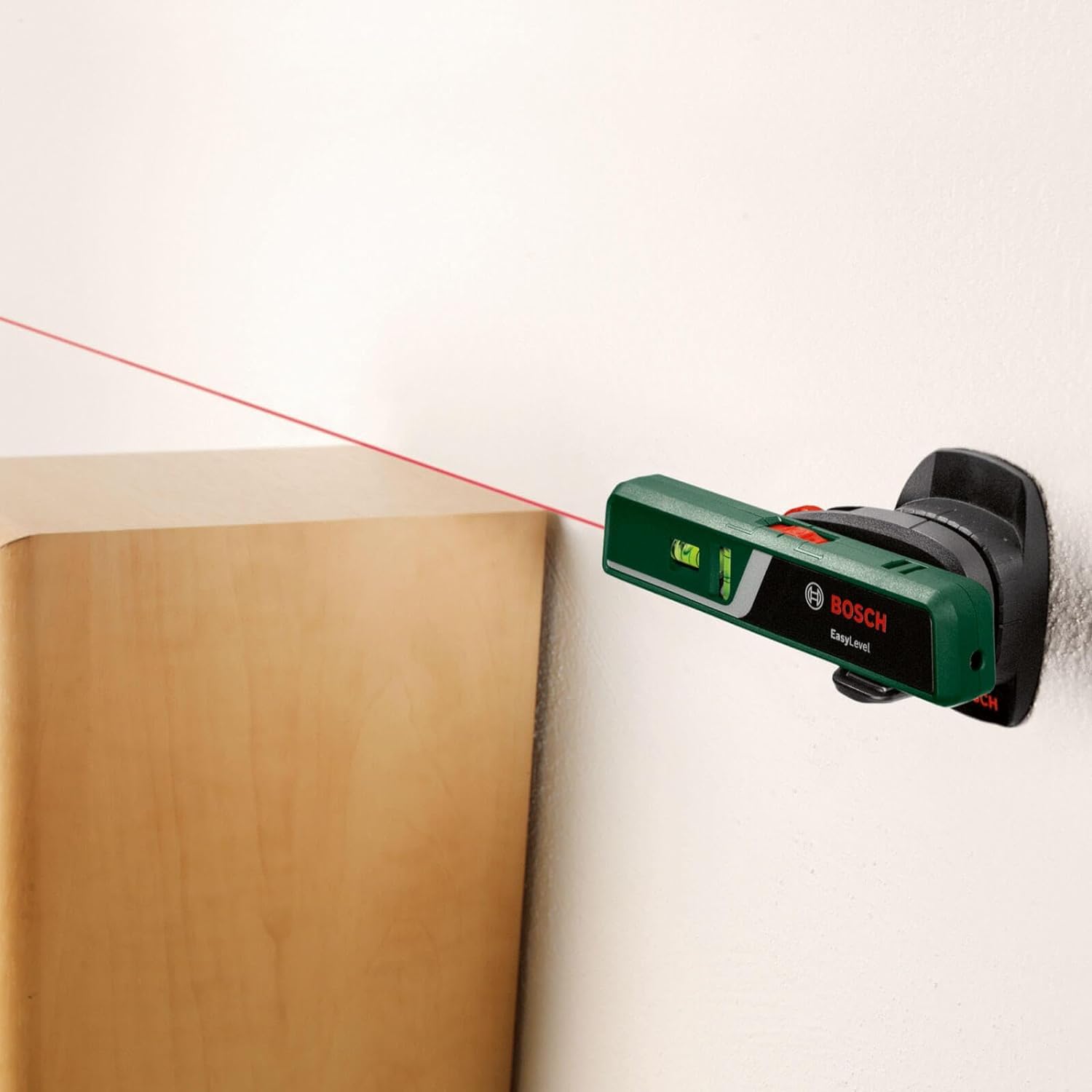 Bosch EasyLevel Livella Laser a Bolla Linea 5m con Supporto
