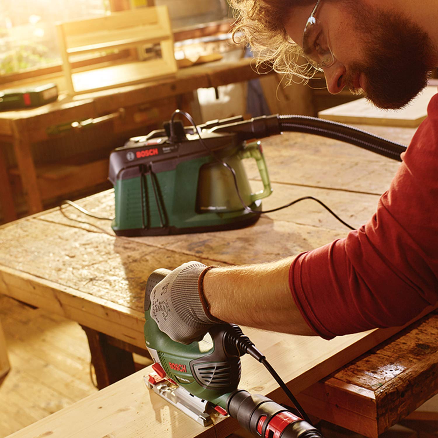 Bosch EasyVac 3 Aspiratore 700W Compatto Verde