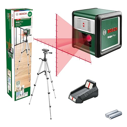 Bosch Quigo Plus Livella Laser Croce 7m con Treppiede