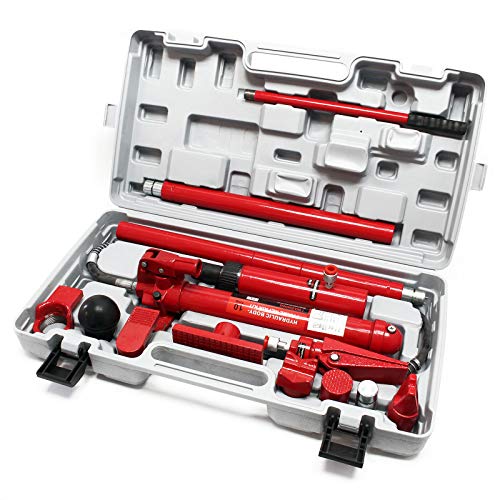 Wiltec Kit Idraulico Carrozzeria 10 t con Valigetta Accessori