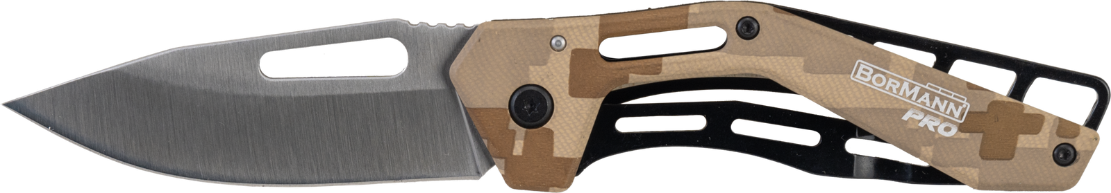 Bormann coltello pieghevole 19,4cm manico camo inox