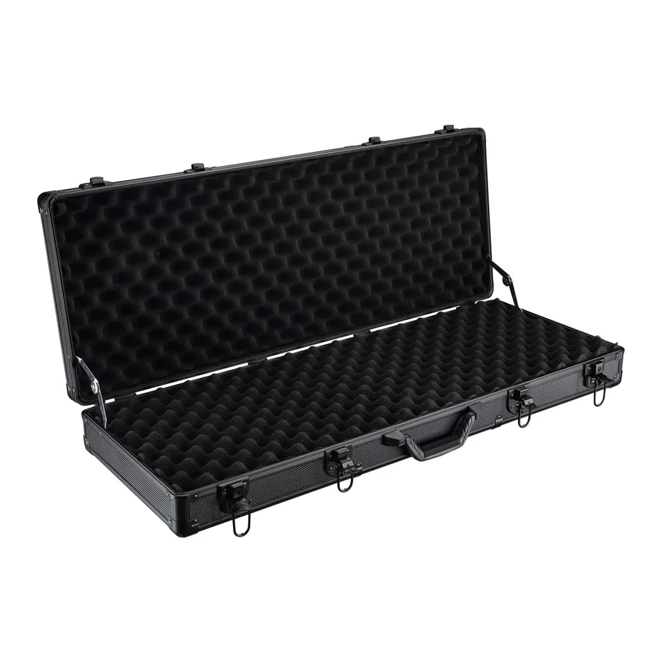 Wiltec Valigetta Pistola Rigida 84 cm 4 Serrature Nera