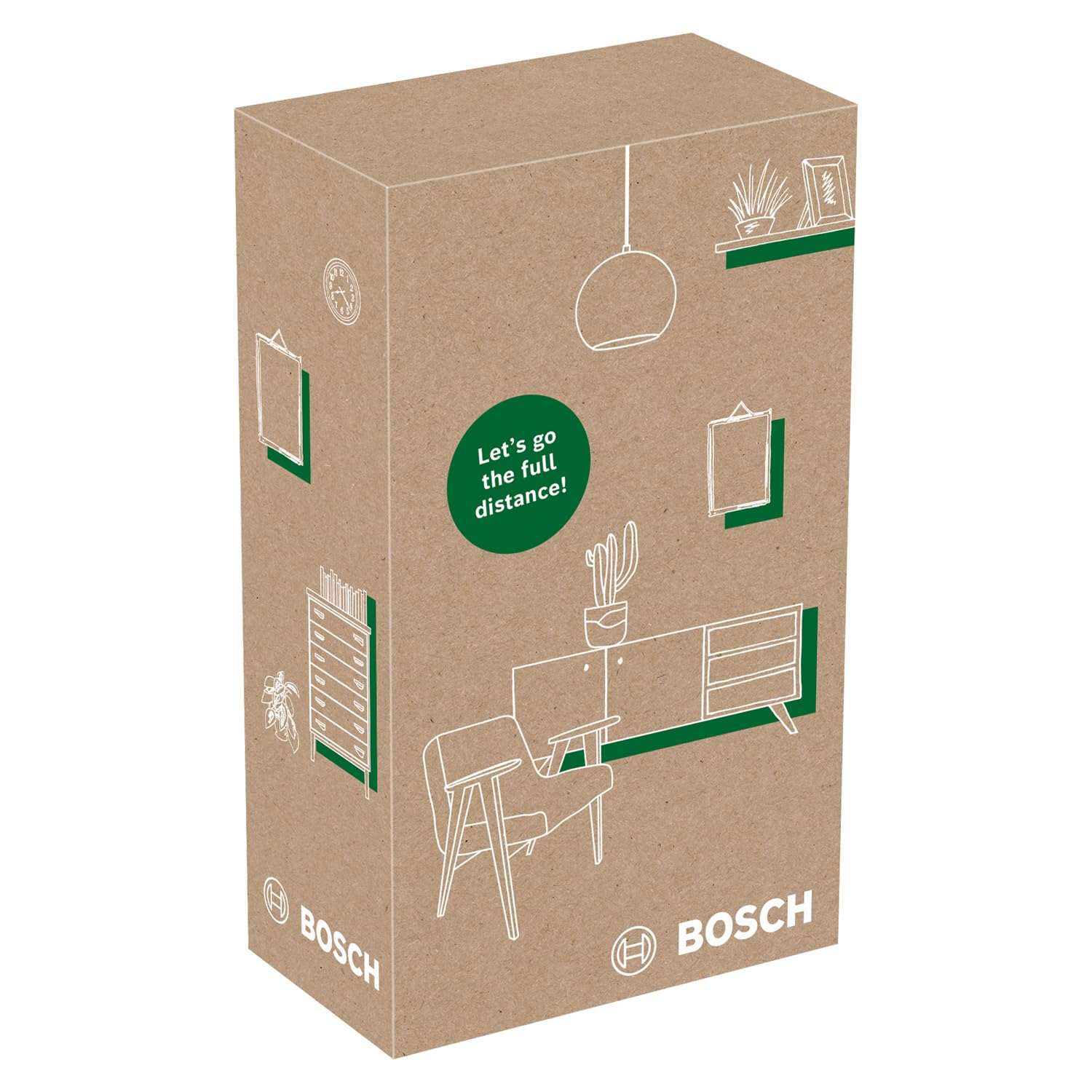 Bosch Zamo Misuratore Laser 25 m Area con Memoria