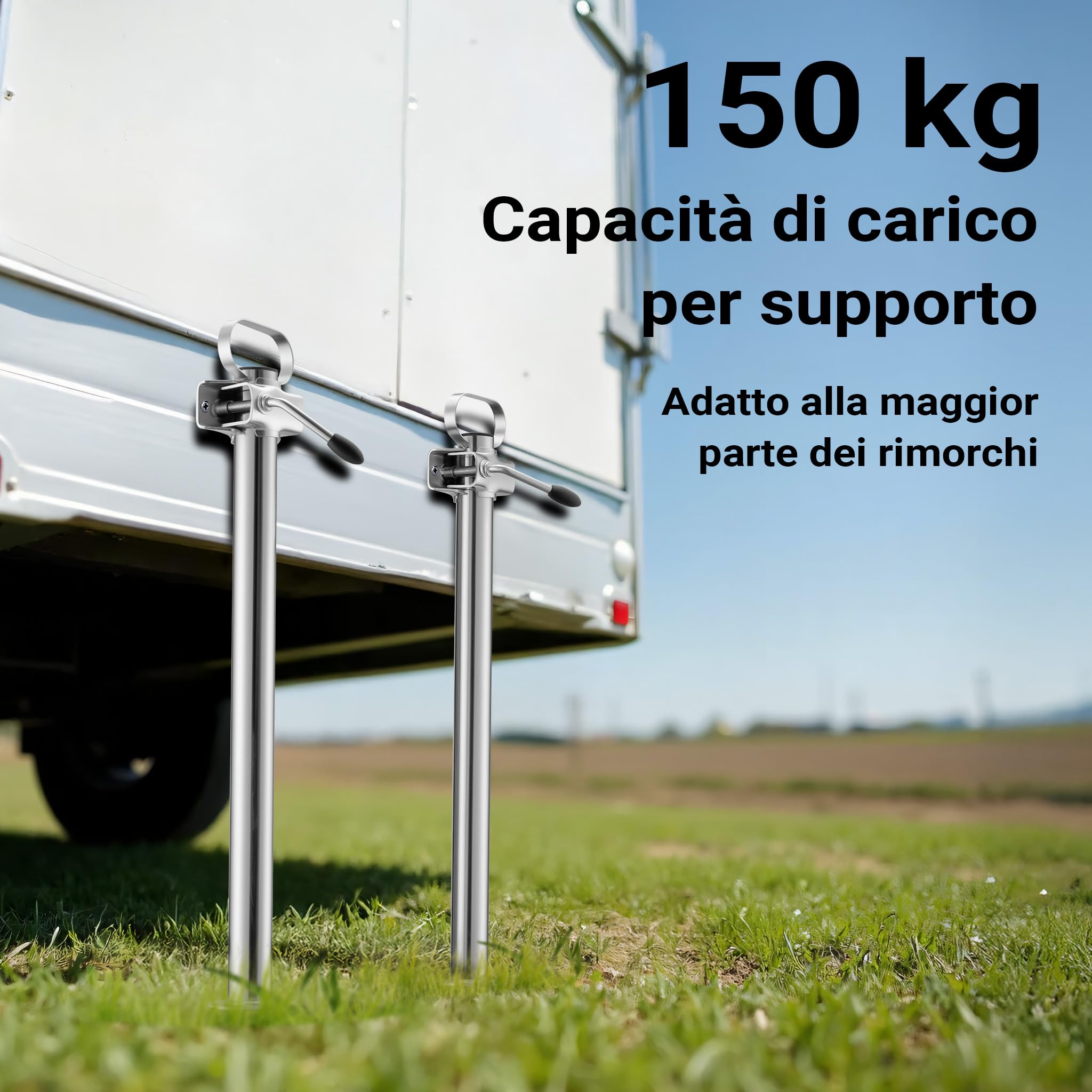 Wiltec Set per Rimorchio 10 Pezzi 362 kg Acciaio