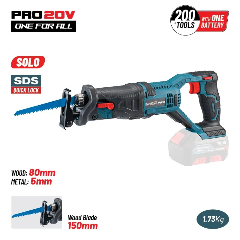 Bormann Pro seghetto alternativo 20V Solo corpo macchina
