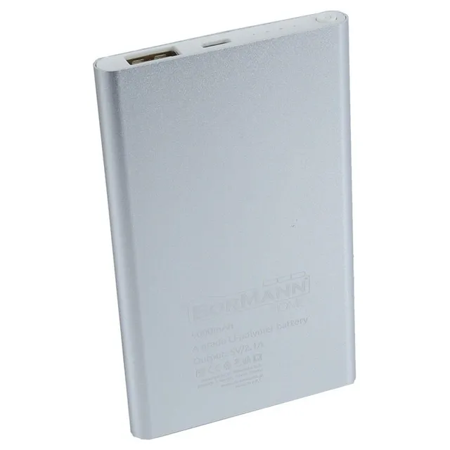 Bormann Powerbank 5V Power Bank 5000mAh Argento