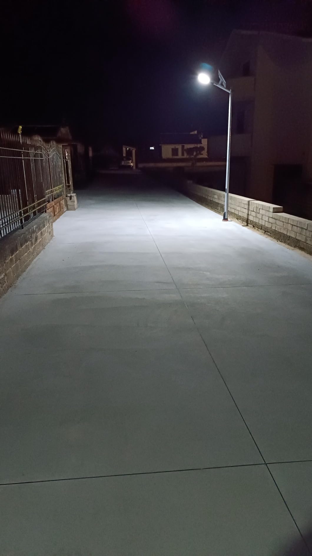 Lampione Solare Esterno 400W LED 6500K con Pannello