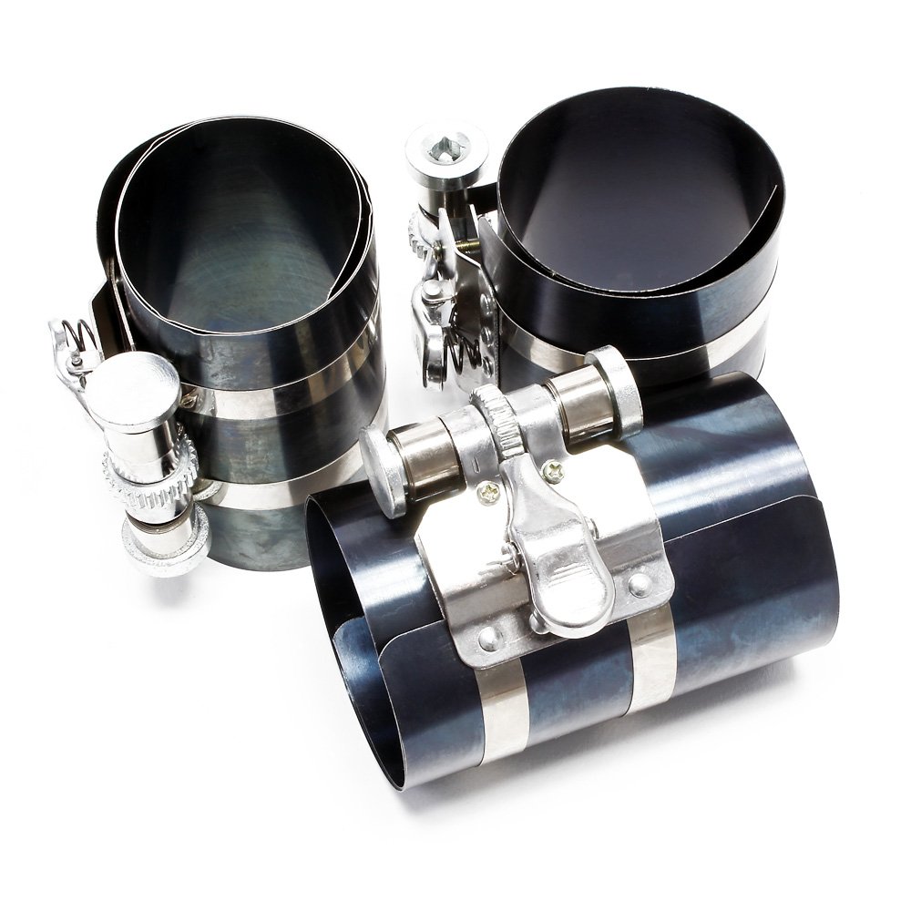 Wiltec Pinze per Fasce Elastiche Pistoni 50-100 mm con Valigetta