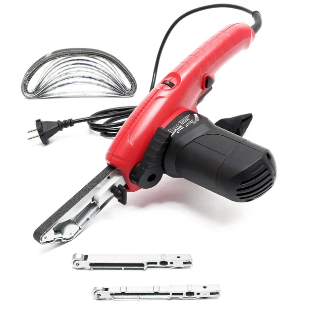 Wiltec levigatrice a nastro 400W 3 bracci 10 nastri