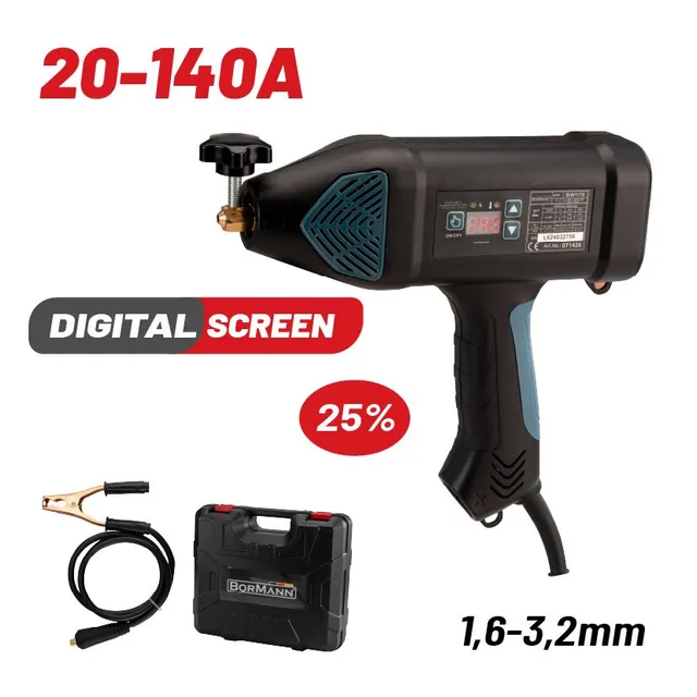 Bormann S-Mini Saldatrice Inverter 140A Display