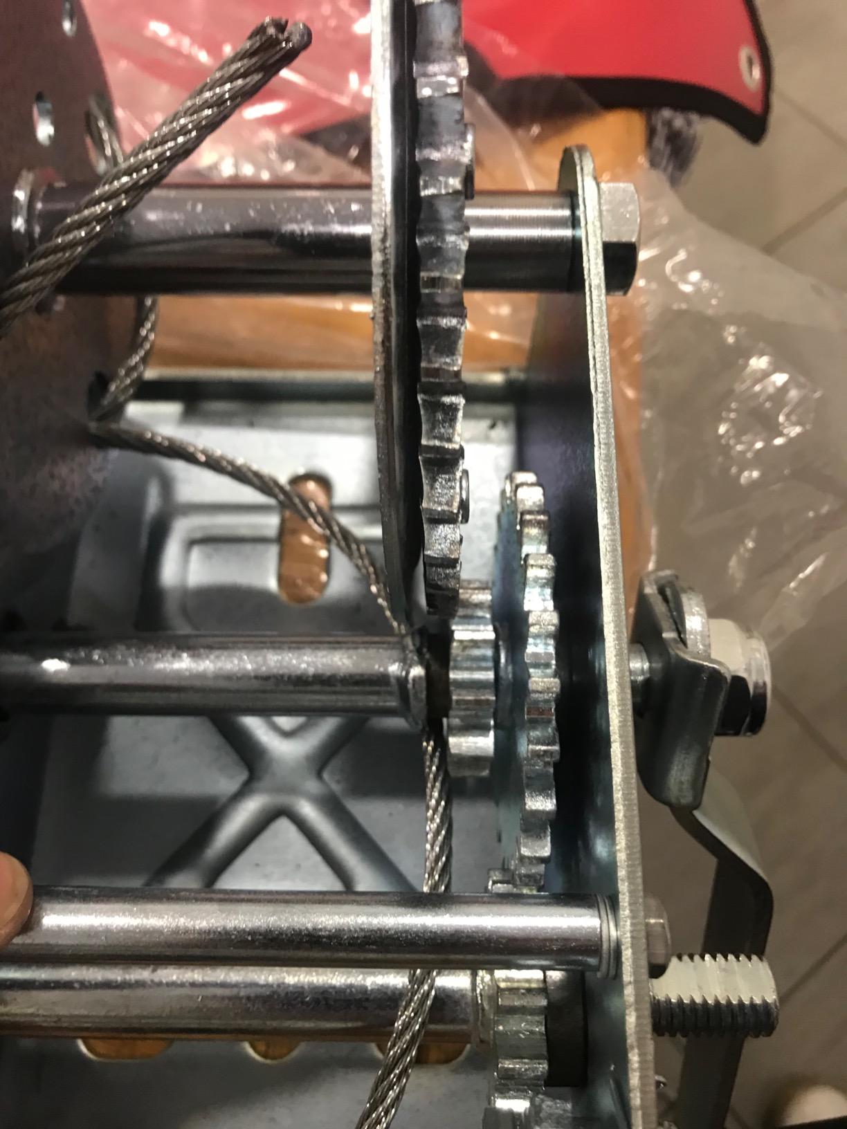 Wiltec Verricello manuale 1100 kg fune 8 m 2 velocità