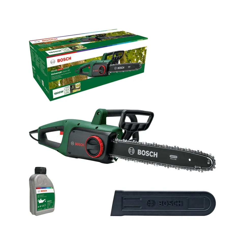 Bosch UniversalChain 40 motosega elettrica 40 cm con olio 1800 W