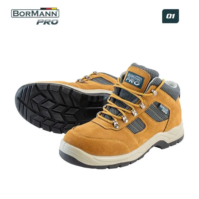Bormann Austin scarpa lavoro O1 pelle scamosciata 41