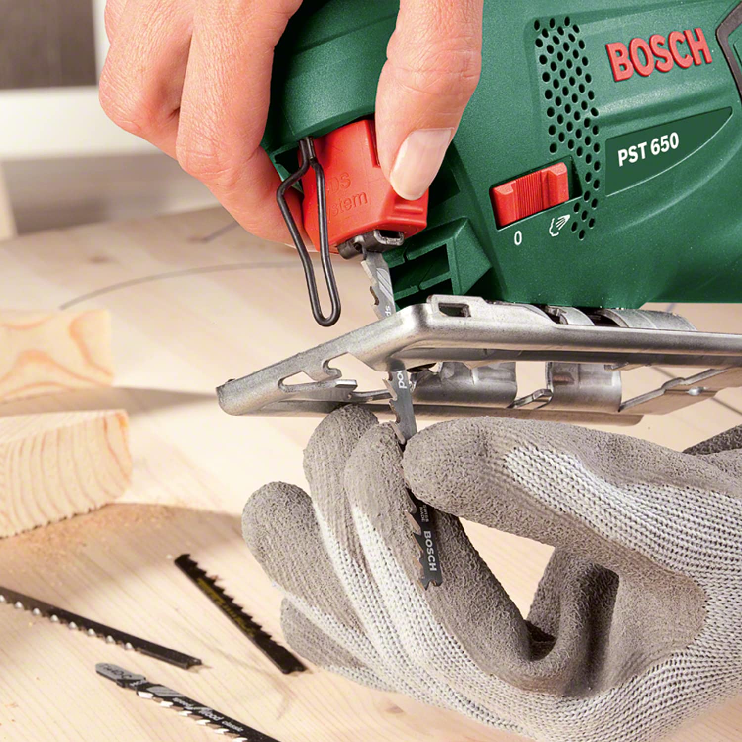 Bosch PST 650 Seghetto Alternativo 500W in Valigetta