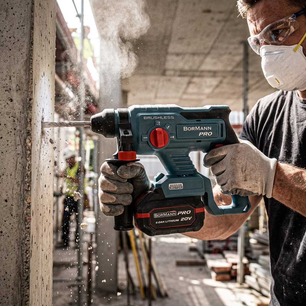 Bormann perforatore brushless 20V SDS-Plus solo 2.0J BMC