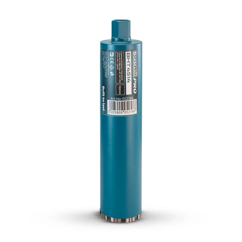 Bormann Pro fresa carotatrice diamante 102x450 umido