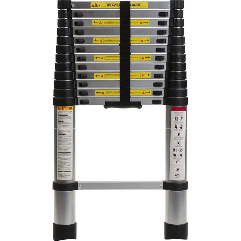 Bormann scala telescopica 12 gradini 3,8m alluminio