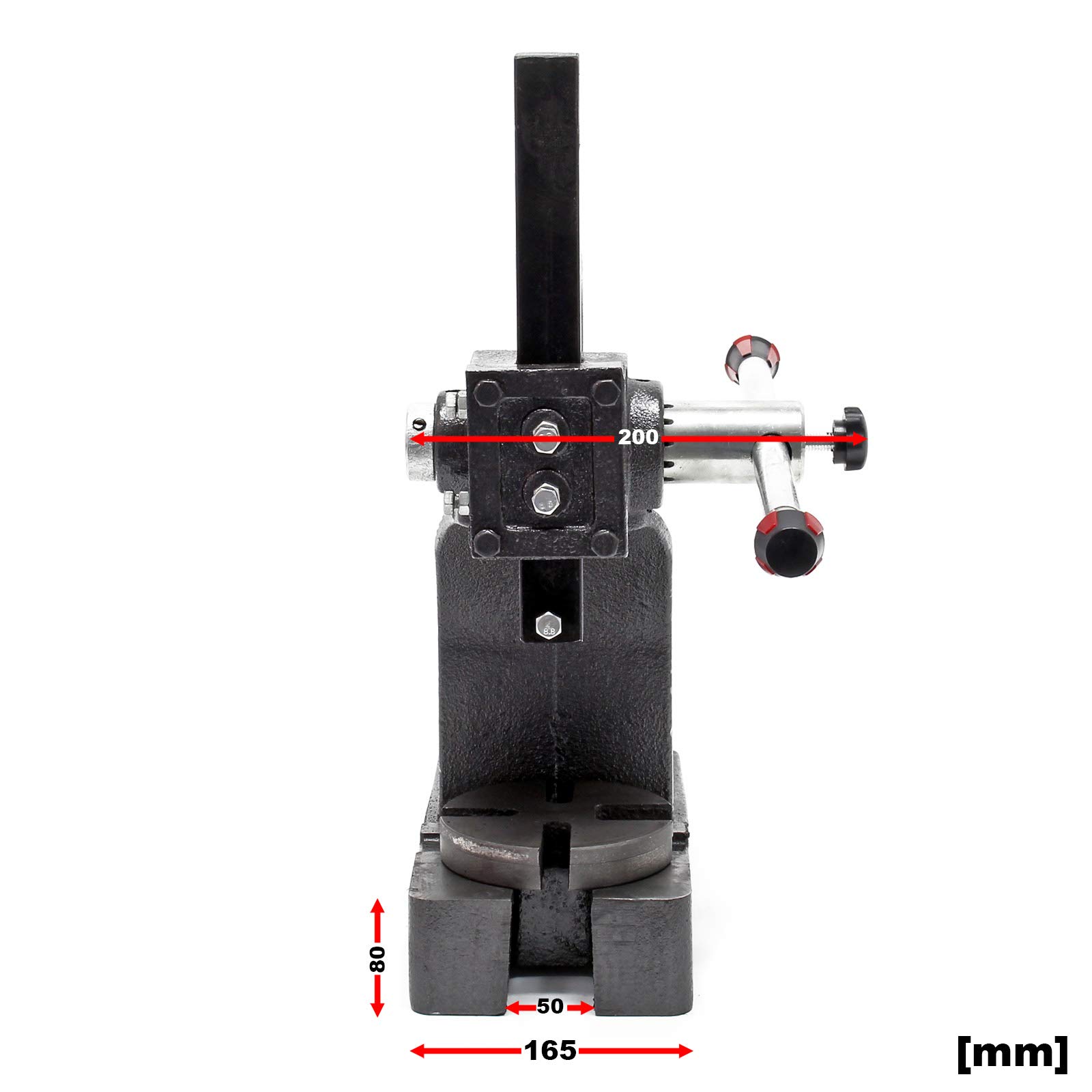 Wiltec Pressa Manuale Cremagliera 2t Banco Ghisa