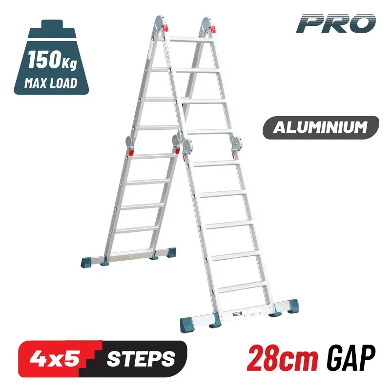 Bormann Multipurpose Ladder 4x5 scala multiuso pieghevole