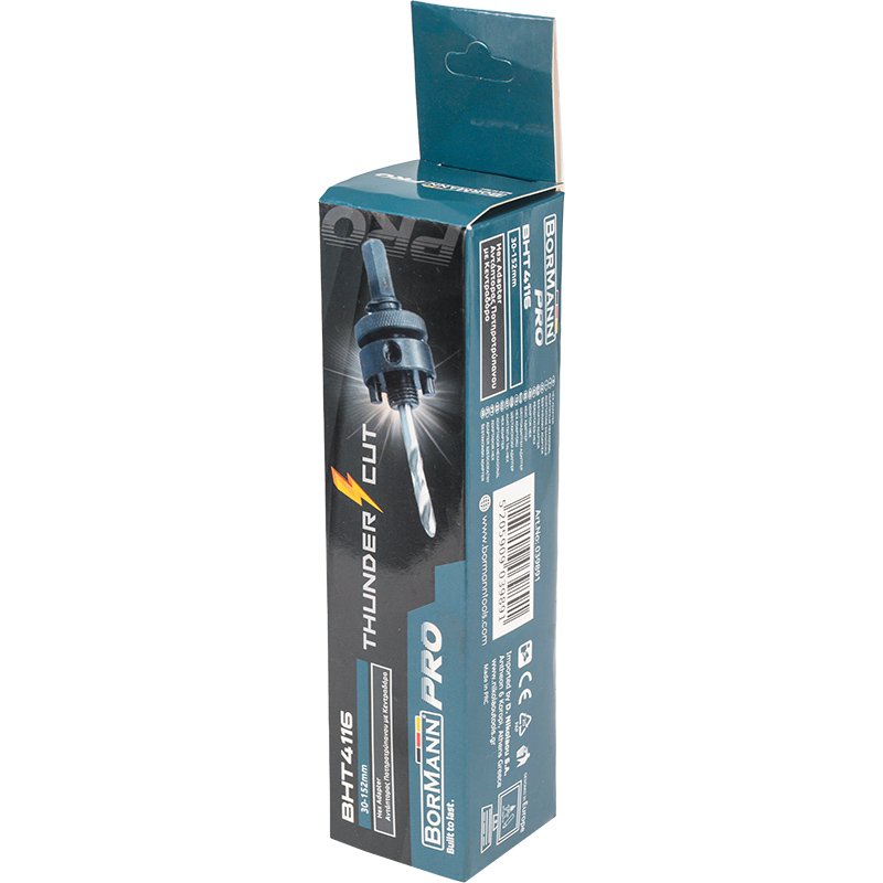 Bormann adattatore esagonale 30-152mm per accessori
