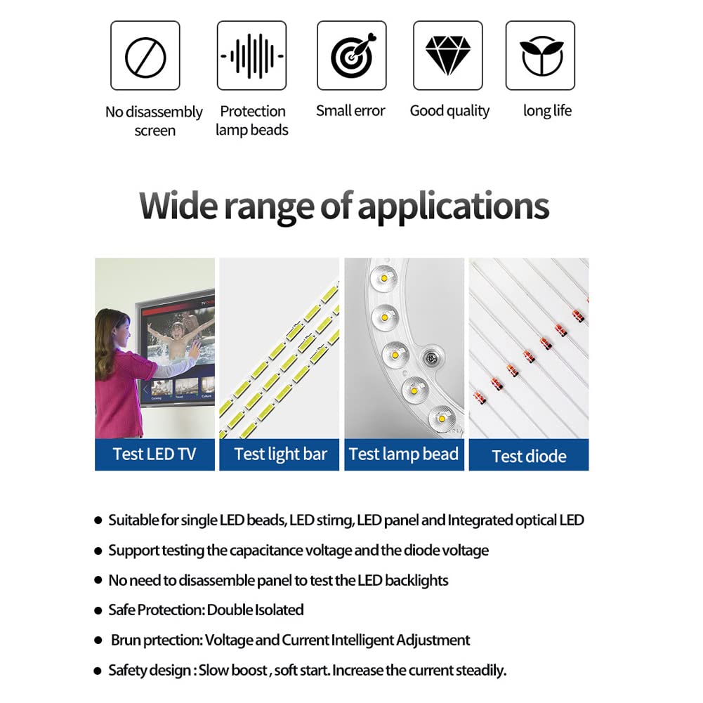 Weytoll CA-300V tester LED retroilluminazione TV