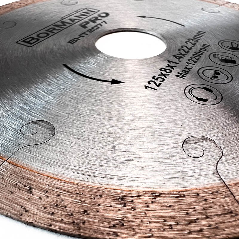 Bormann disco diamantato 125mm extra-clean granito