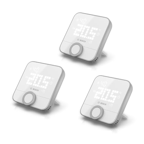 Bosch Smart Home Termostato Ambiente II Set 3 Pezzi