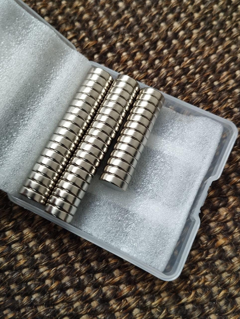 Wzone Magneti Neodimio 6x3mm 80 Pezzi forti