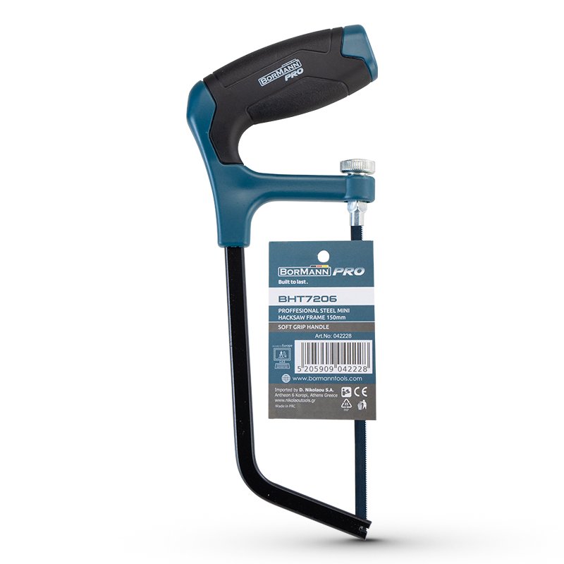 Bormann mini archetto seghetto 150mm acciaio