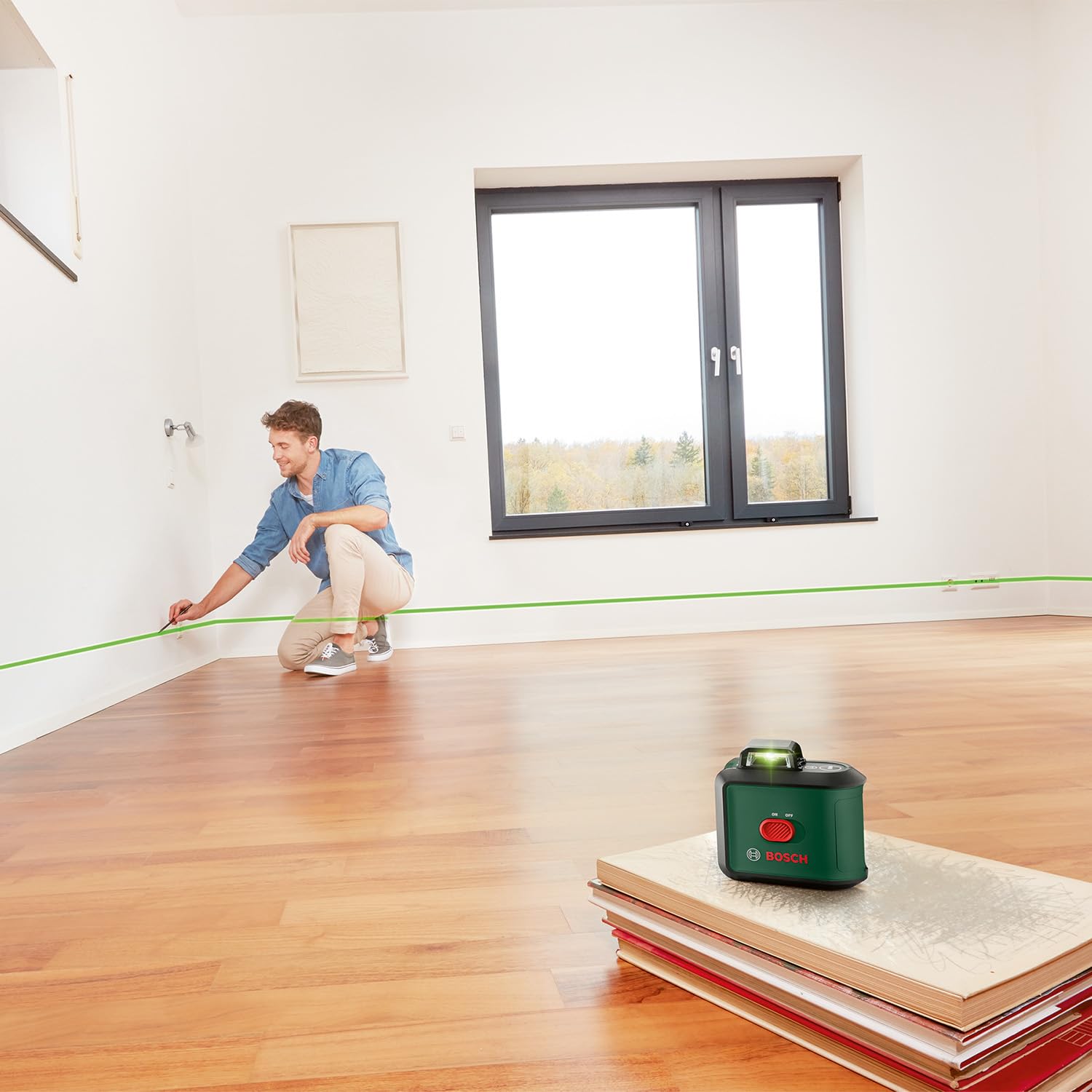 Bosch UniversalLevel 360 livella laser linee verde 360°