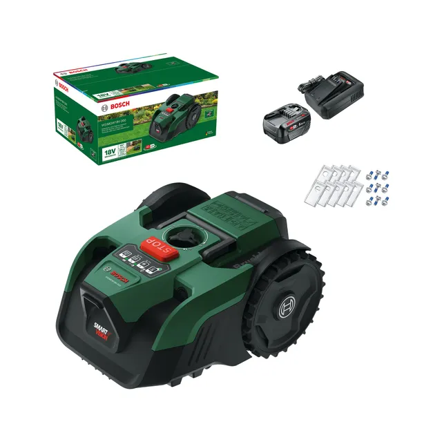 Bosch VISIMOW18V-200 Robot Rasaerba 18V 200mq senza perimetro