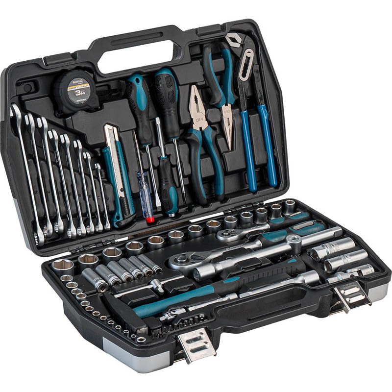 Bormann 81 pezzi Cr-V set utensili valigetta combinato