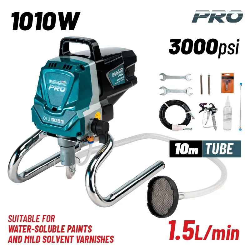 Bormann Pro BAP7000 Verniciatore Airless 1010W 1,5 l/min