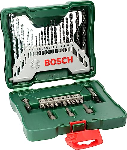 Bosch X-Line Set punte e bit 33 pezzi metallo legno muro