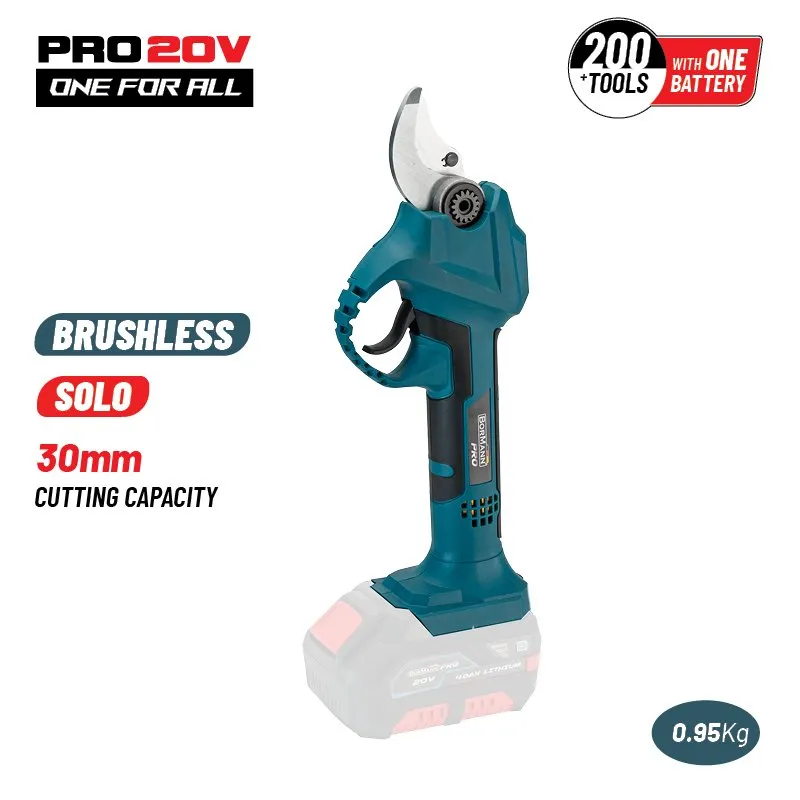Bormann Pro forbice potatura batteria 20V Solo brushless