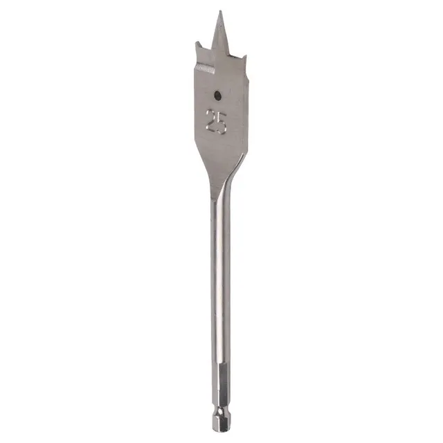 Bormann punta piatta legno 28 mm attacco 1/4"