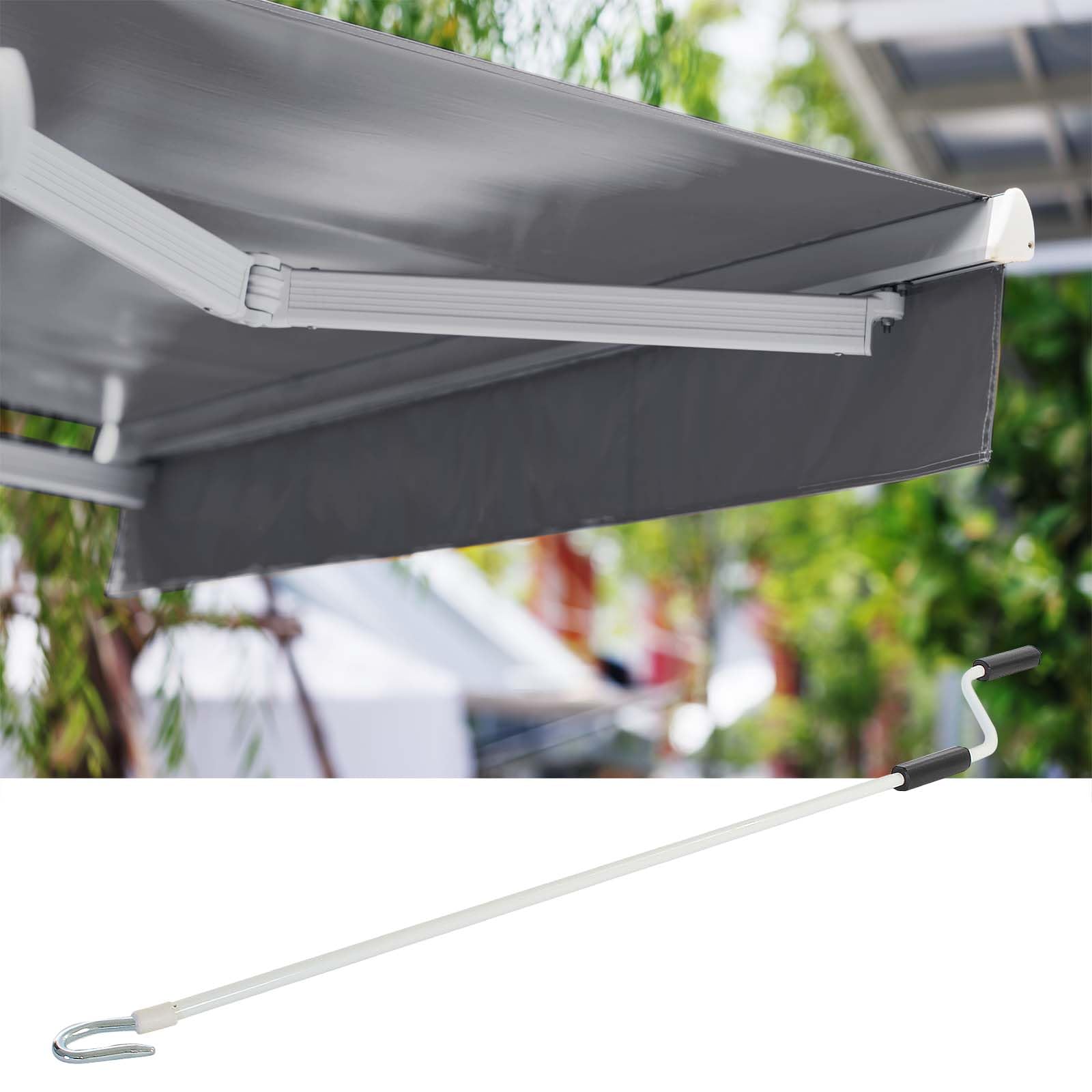 Wiltec Toboli Tenda da Sole 2,5x2 m Antracite UV30+